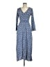 Lulus 100% Rayon Blue Casual Dress Size M - photo 1