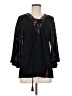 Mystree Black 3/4 Sleeve Blouse Size M - photo 1