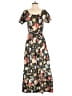 Warm Floral Black Jumpsuit Size XS (0) - photo 1