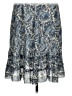 Unbranded 100% Polyester Blue Casual Skirt Size M (estimated) - photo 1