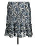 Unbranded 100% Polyester Blue Casual Skirt Size M (estimated) - photo 2