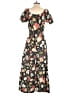 Warm Floral Black Jumpsuit Size XS (0) - photo 2