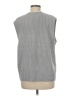 CeCe 100% Acrylic Gray Sweater Vest Size M - photo 2