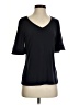 Liz Claiborne Black Short Sleeve Top Size XS - photo 1