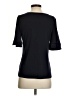Liz Claiborne Black Short Sleeve Top Size XS - photo 2