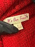 It's Our Time 100% Acrylic Color Block Red Turtleneck Sweater Size L - photo 7