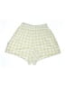 Frankies Bikinis Checkered-gingham Green Shorts Size S - photo 1
