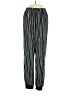 Briefly Stated Stripes Black Casual Pants Size S - photo 1