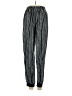 Briefly Stated Stripes Black Casual Pants Size S - photo 1