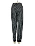 Briefly Stated Stripes Black Casual Pants Size S - photo 2