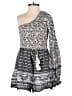 River Island Paisley Blue Gray Romper Size 8 - photo 1
