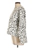 H&M Animal Print Ivory Pullover Sweater Size L - photo 5