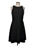 Spense Solid Black Cocktail Dress Size 10 - photo 1