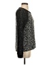 Lou & Grey Tweed Black Pullover Sweater Size S - photo 4