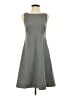 J.Crew Solid Gray Casual Dress Size 2 - photo 1
