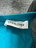 OVERLOVER 100% Polyester Solid Teal Jumpsuit Size S - photo 4