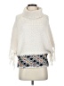 Chelsea & Violet White Poncho Size S - photo 1