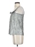Left Coast by Dolan Silver Sleeveless Blouse Size S - photo 5
