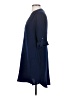 Lush Solid Blue Casual Dress Size S - photo 5