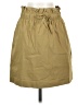 Express Solid Tan Casual Skirt Size 4 - photo 1
