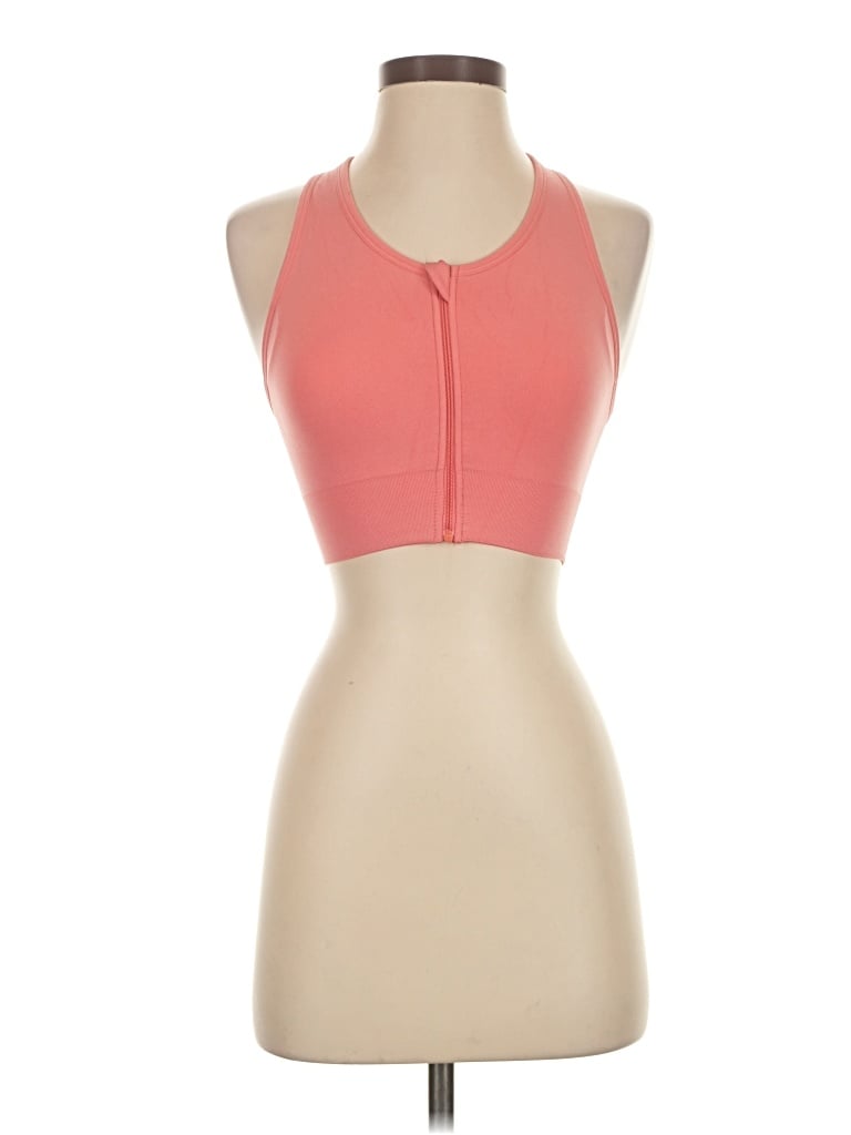 Pre-owned Pro-fit Tank Top Pink Halter Neckline Tops