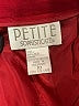 Petite Sophisticate 100% Polyester Solid Red Formal Skirt Size 10 - photo 5