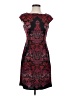 Wisp Paisley Burgundy Cocktail Dress Size 4 (petite) - photo 1