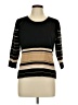 Axcess Black 3/4 Sleeve Top Size L - photo 1