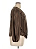 Perseption Concept Brown Long Sleeve Blouse Size XL - photo 4