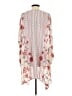 Assorted Brands 100% Rayon Multi Color White Kimono Size S - photo 2