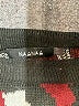 NAANAA Animal Print Burgundy Pullover Sweater Size Sm - Med - photo 7