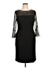 Alex Evenings Black Cocktail Dress Size 14 - photo 1