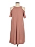 Hopely Solid Brown Casual Dress Size M - photo 2