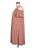 Hopely Solid Brown Casual Dress Size M - photo 5