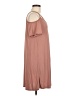 Hopely Solid Brown Casual Dress Size M - photo 4