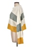 Sincerely Jules 100% Acrylic Color Block Yellow Pullover Sweater Size L - photo 5