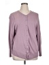 Torrid 100% Cotton Purple Cardigan Size 1X Plus (1) - photo 1