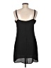 Unbranded 100% Polyester Solid Black Casual Dress Size Med - photo 2