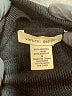 Vertical Design Black Turtleneck Sweater Size S - photo 7