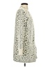 Evolution by Cyrus Animal Print Ivory Cardigan Size XS - photo 4