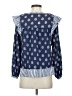 Vineyard Vines 100% Cotton Blue 3/4 Sleeve Blouse Size S - photo 2