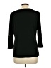 Studio Works Black 3/4 Sleeve Top Size L - photo 2