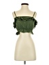 PrettyLittleThing Green Sleeveless Blouse Size 4 - photo 1