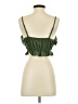 PrettyLittleThing Green Sleeveless Blouse Size 4 - photo 2