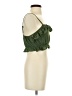 PrettyLittleThing Green Sleeveless Blouse Size 4 - photo 4