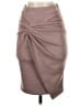 iris Solid Brown Tan Formal Skirt Size S - photo 1