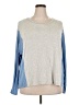 E. Luna Silver 3/4 Sleeve T-Shirt Size 3X - photo 1