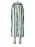 By & By 100% Rayon Stripes Green Casual Pants Size M - photo 2