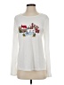 Assorted Brands Ivory Long Sleeve T-Shirt Size S - photo 1