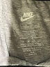 Nike Hearts Gray Sweatpants Size 6 - photo 3